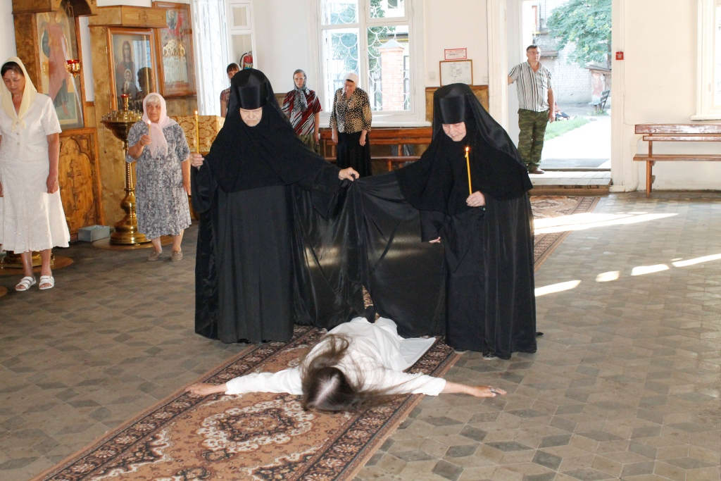 Постриг в монахини в Дивеево