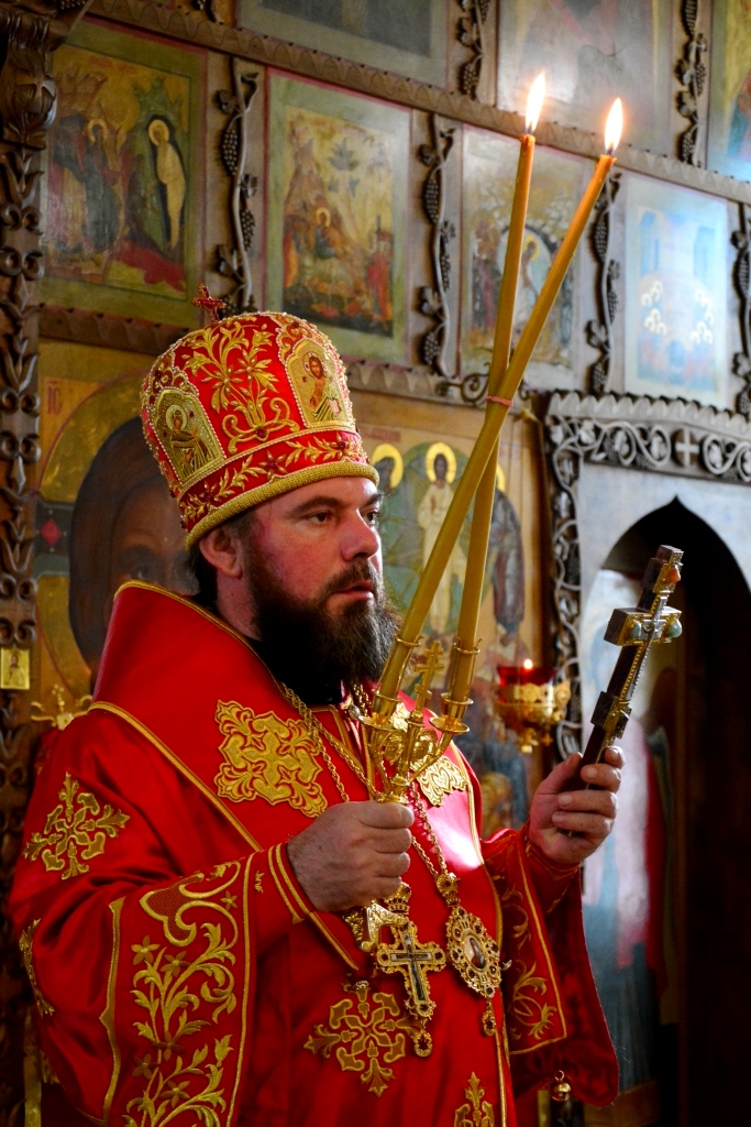 Божественная литургия в Преображенском храме Покровского женского монастыря г. Балашова