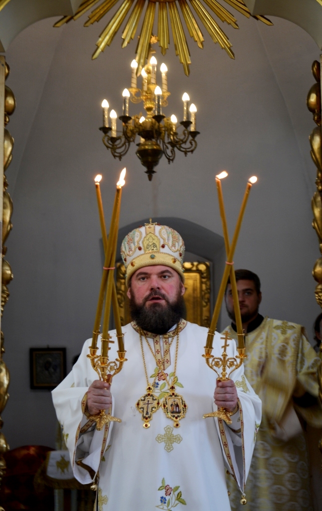 Божественная литургия в соборном храме в честь св. блгв. вел. кн. Александра Невского г. Ртищево