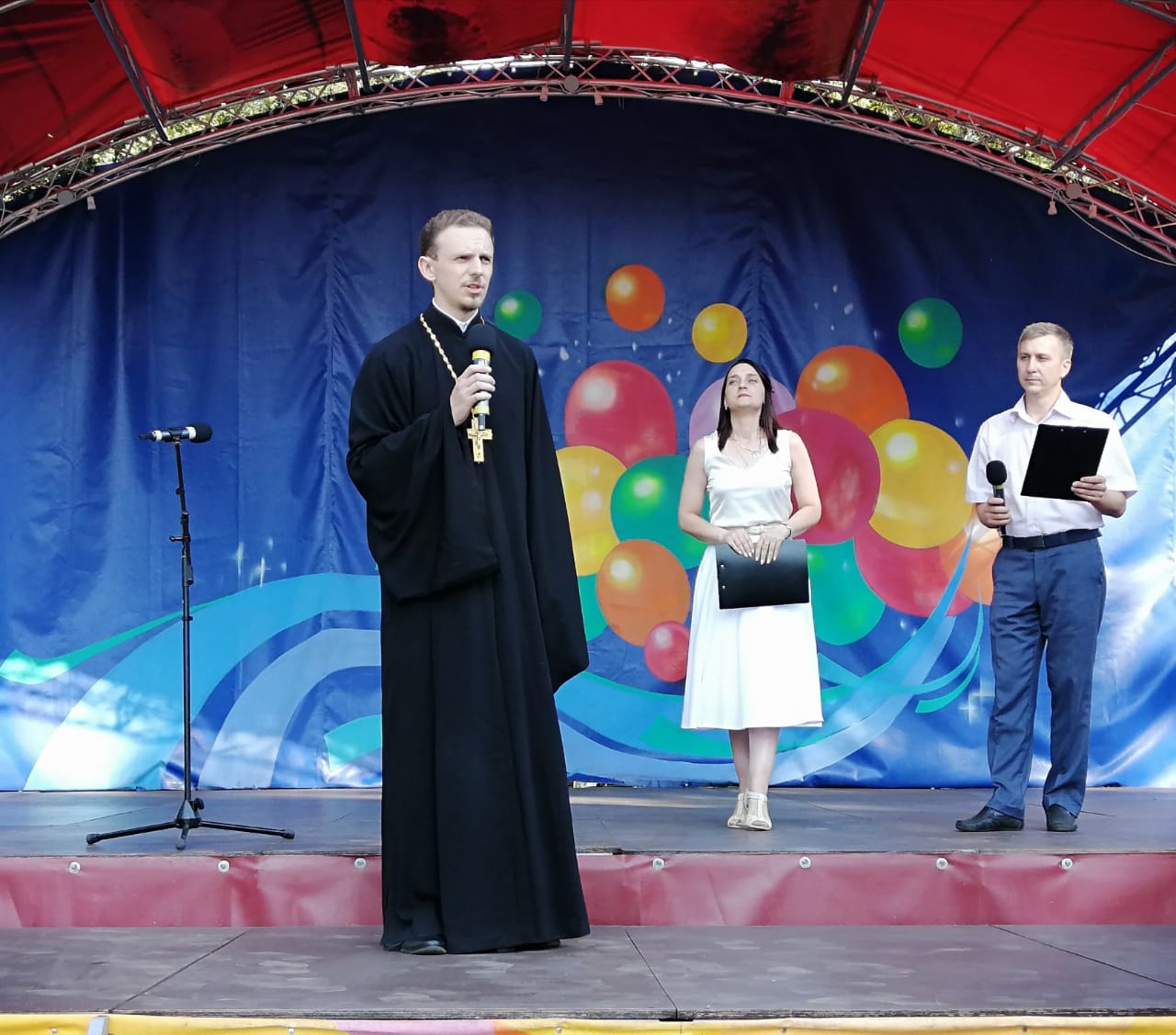 Духовенство Ртищевского округа приняли участие в праздновании Дня семьи, любви и верности