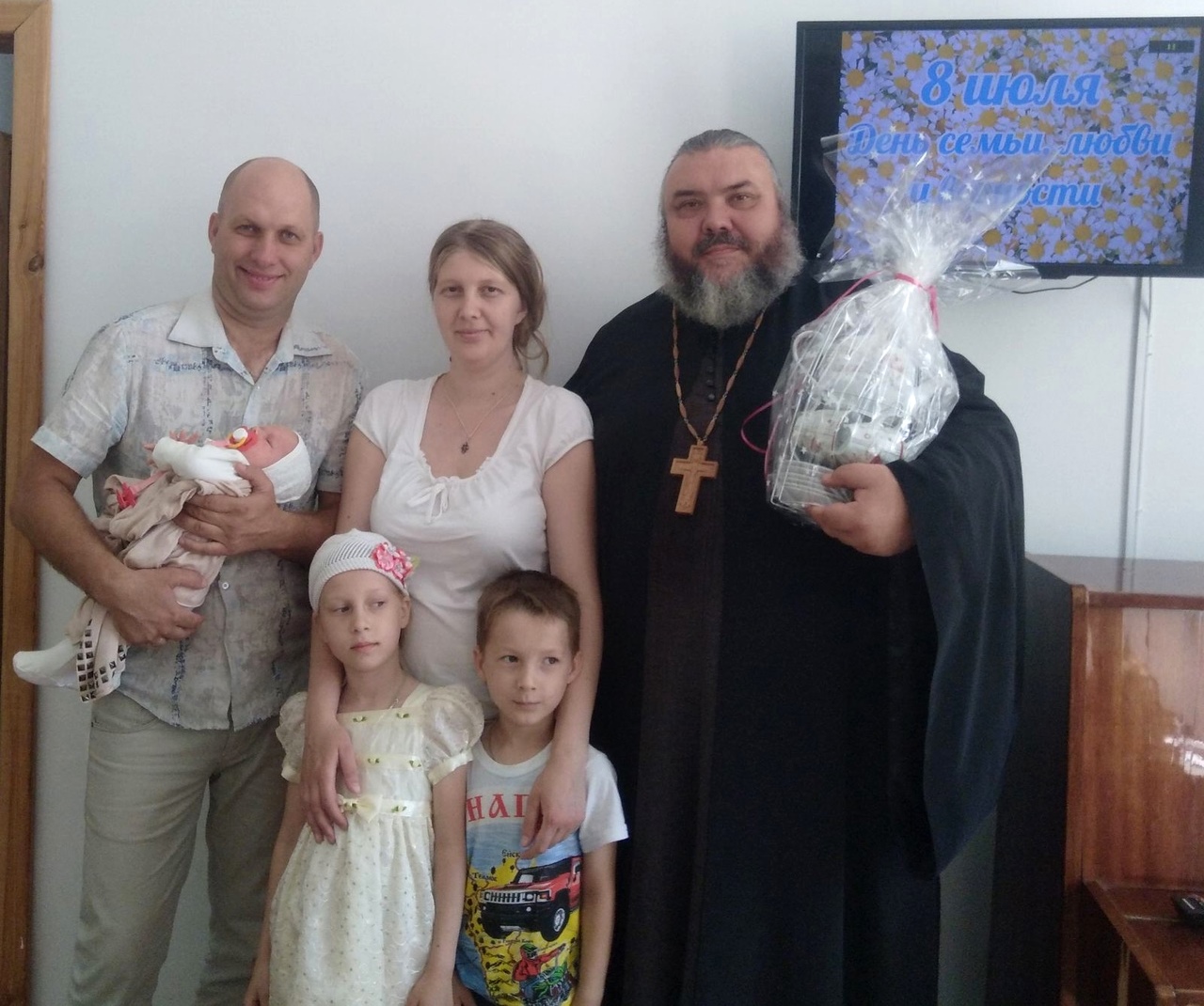 Семейный праздник состоялся в храме в честь иконы Божией Матери «Всех скорбящих Радость» г. Балашова