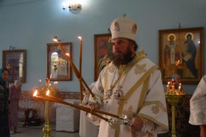 Божественная литургия в Покровском женском монастыре г.Балашова