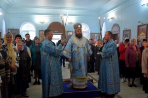Божественная литургия в Покровском женском монастыре г.Балашова