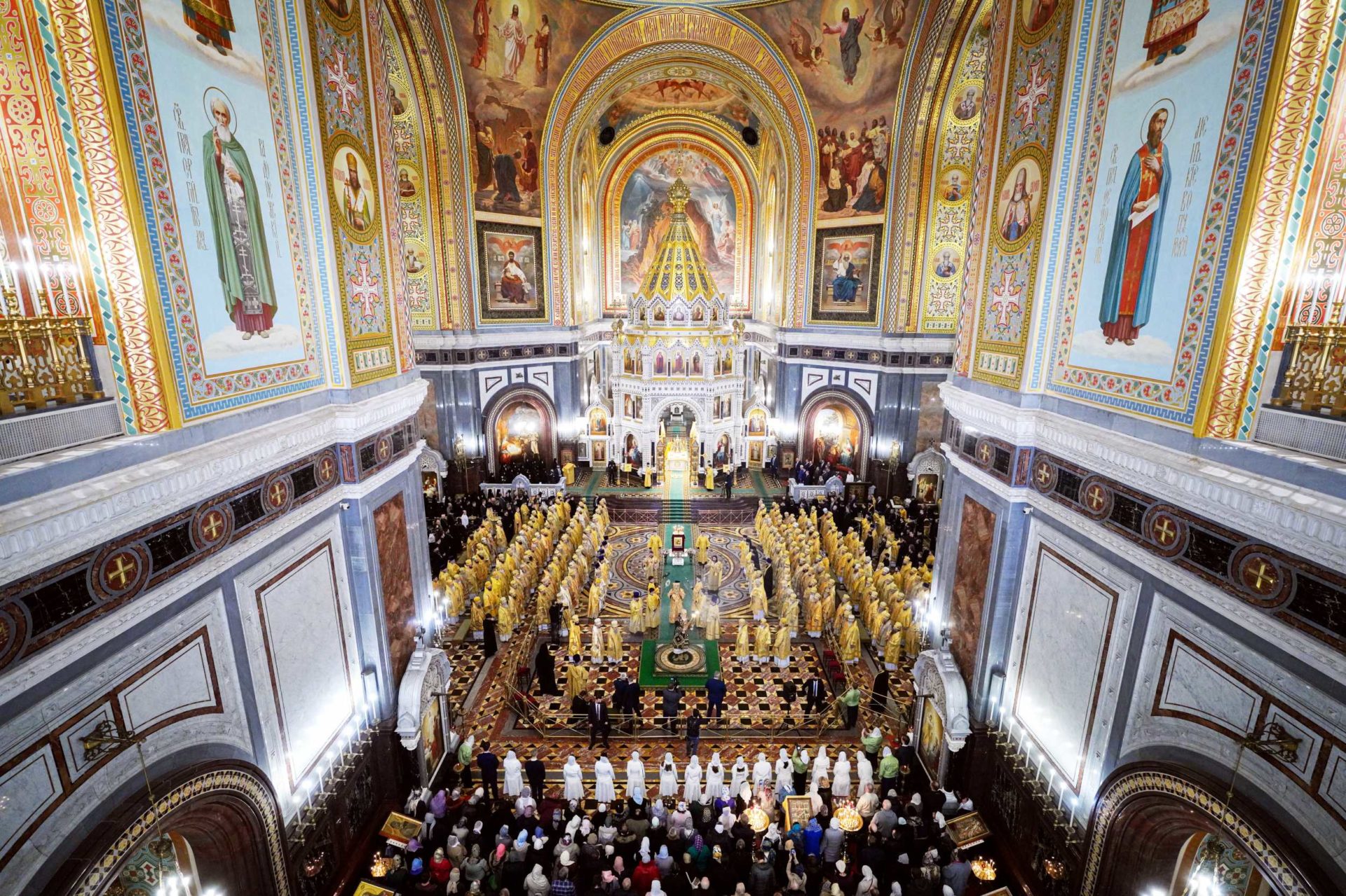 Епископ Тарасий принял участие в торжествах, посвященных четырнадцатой годовщине интронизации Святейшего Патриарха Кирилла