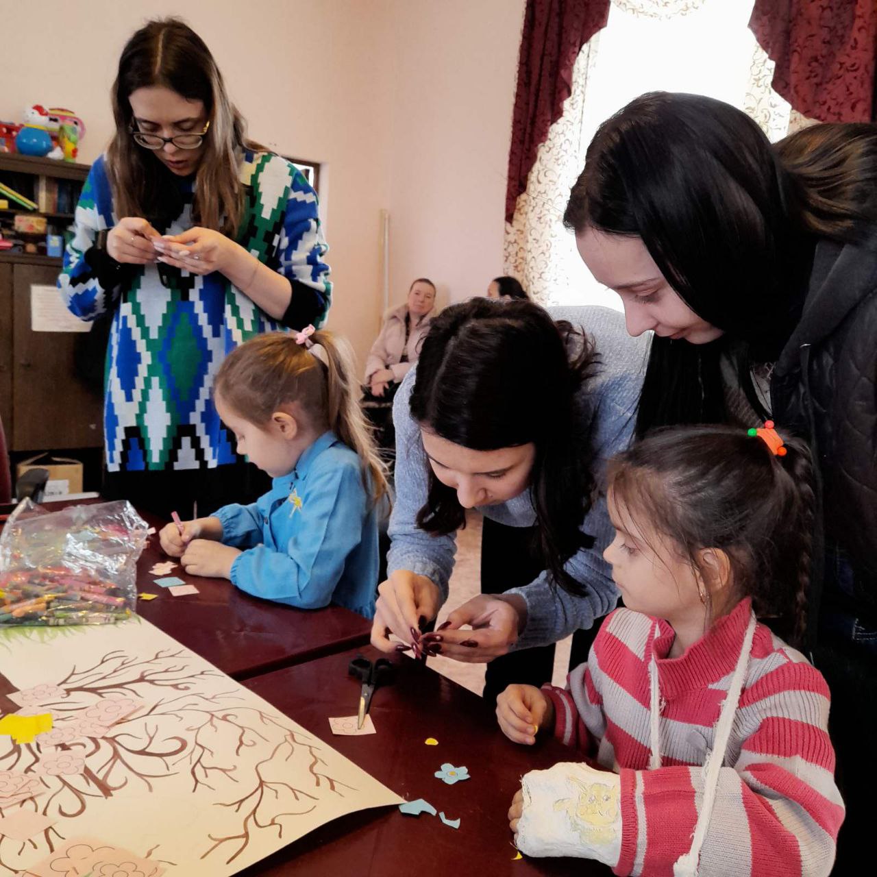 В православном кризисном центре прошёл детский праздник