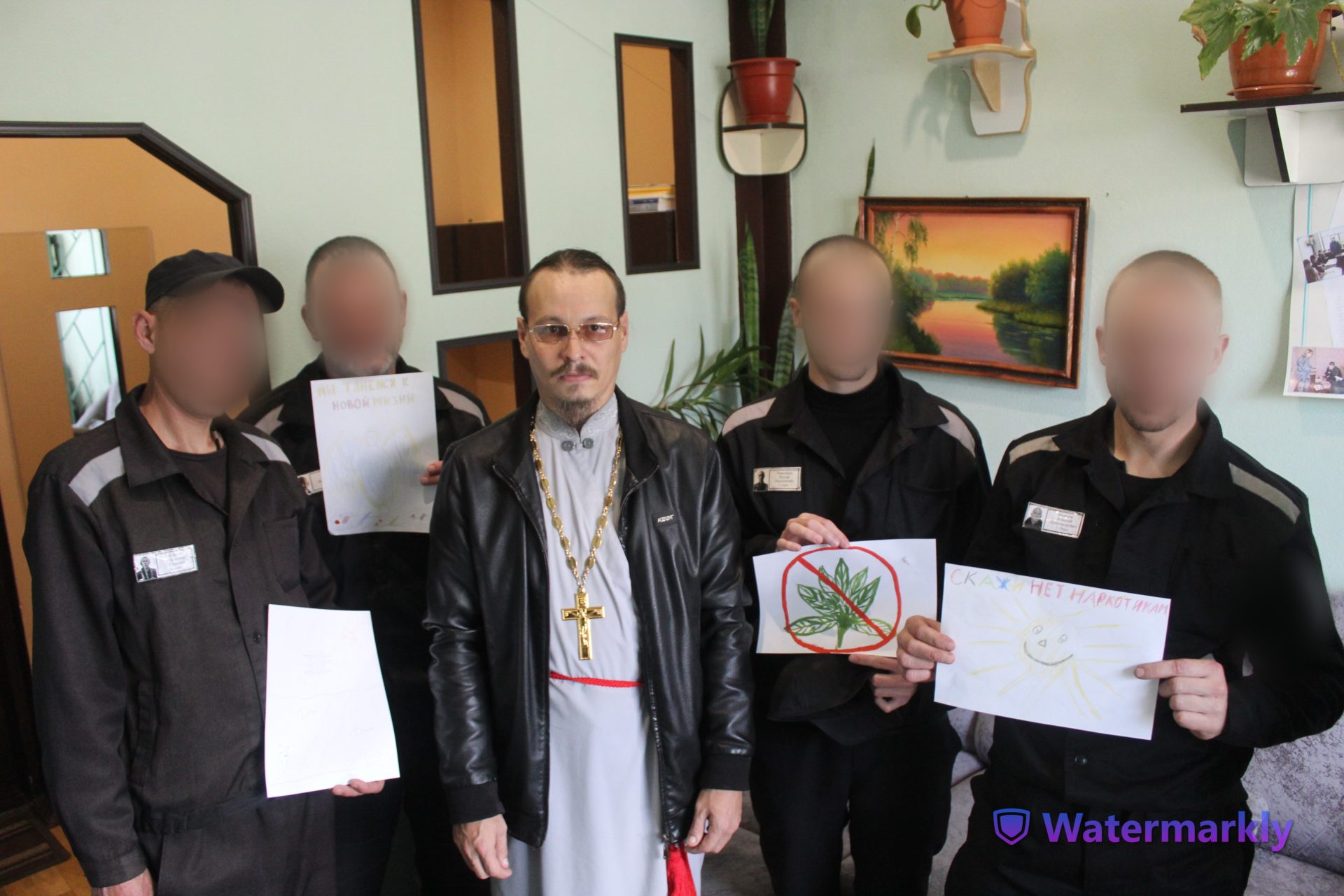 Священник провел беседу с наркозависимыми