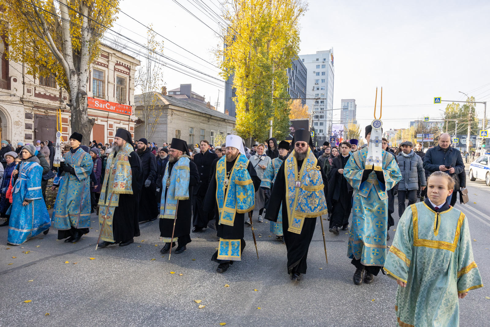 Епископ Тарасий принял участие в традиционном крестном ходе с Казанской  иконой Божией Матери - Балашовская Епархия