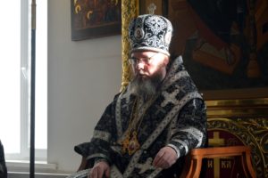 Литургия Преждеосвященных Даров в Покровском женском монастыре г. Балашова.