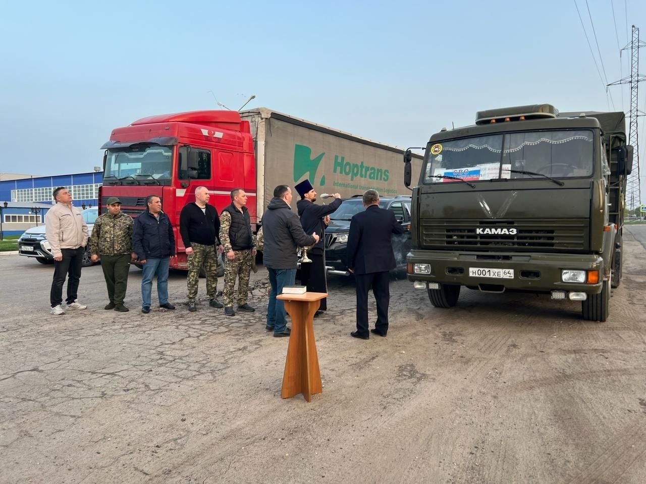 Из Ртищевского района отправлен очередной гуманитарный груз в зону СВО