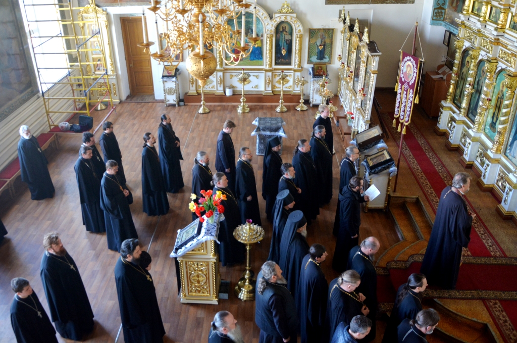 Состоялась исповедь духовенства Балашовской епархии