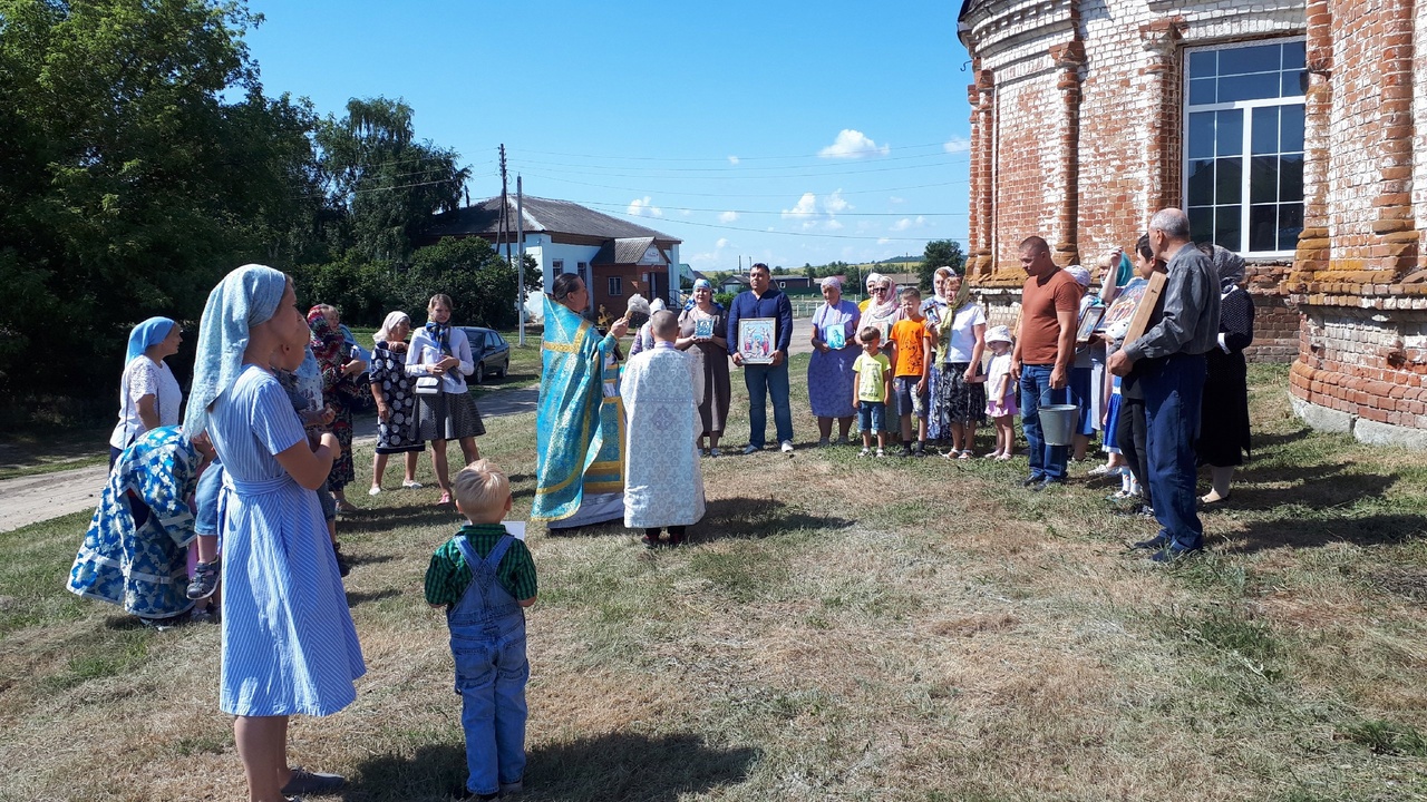 Престольный праздник села Сластуха