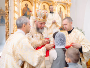Божественная литургия в соборном храме в честь св. блгв. кн. Александра Невского г. Ртищево